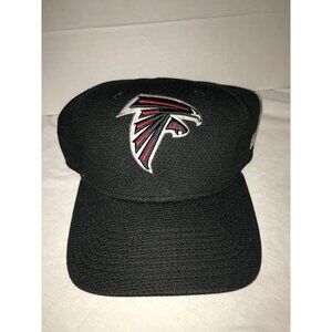 Atlanta Falcons Black/Red 39THIRTY New Era Fitted Mesh Cap
